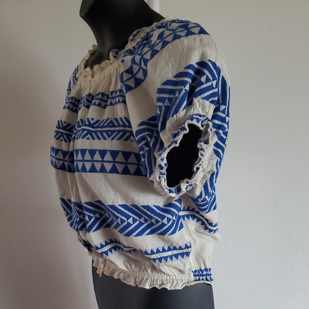 SoFia Made In Italy Cotton Crop Top New - Picture 3 of 9